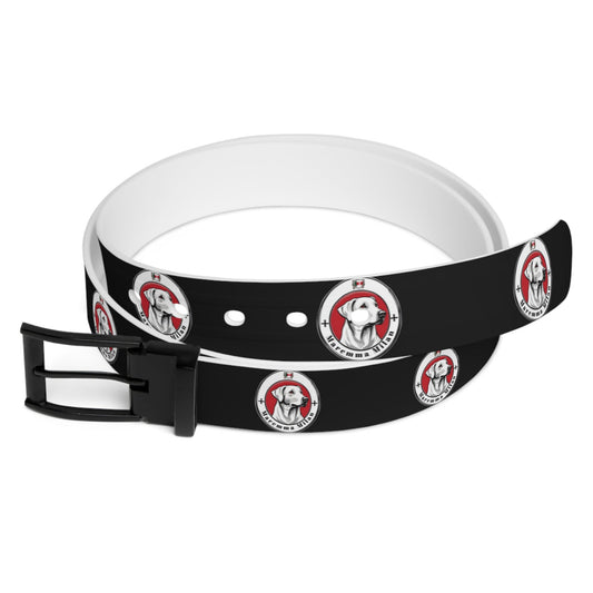 Belt for Everyday Wear, Waterproof, Black with "Maremma" Logo, Adjustable Waist Belt