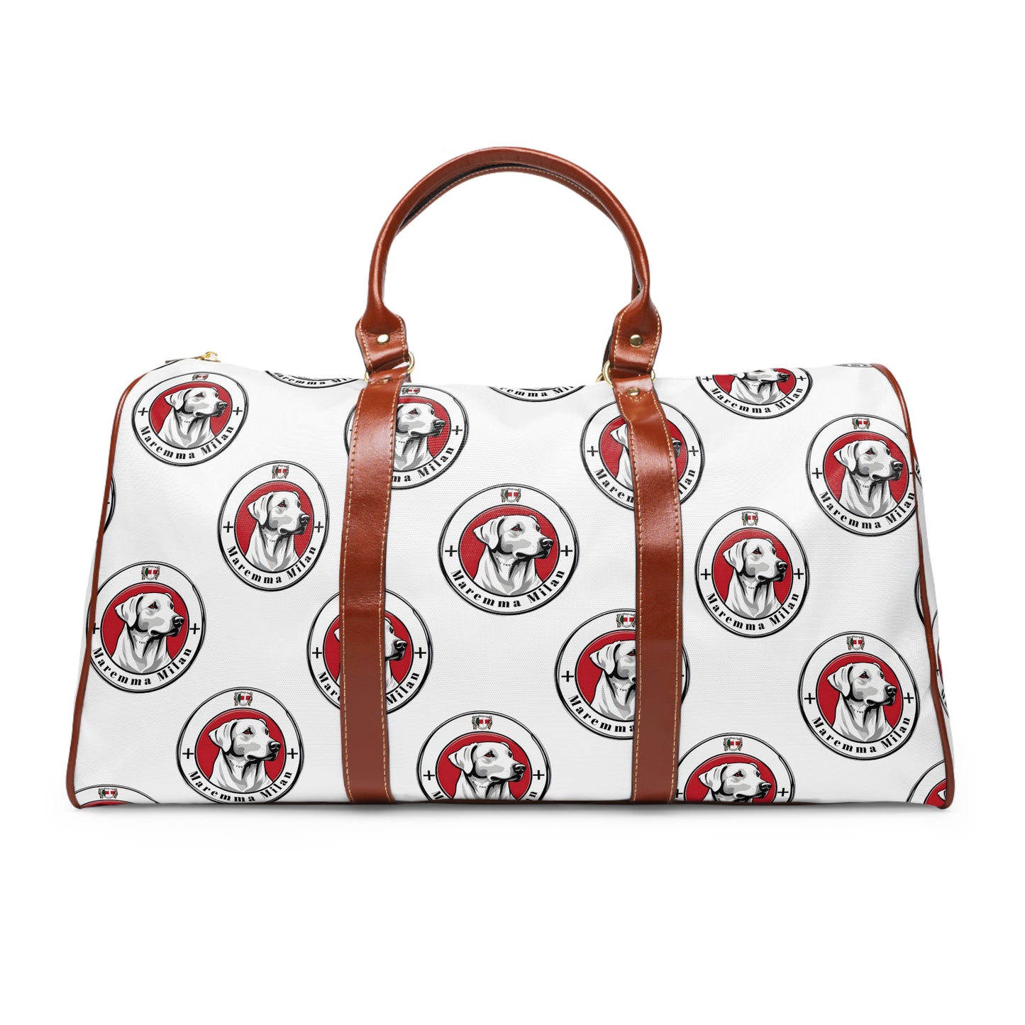 Cute Dog Print Waterproof Travel Bag - Perfect for Pet Lovers on the Go!