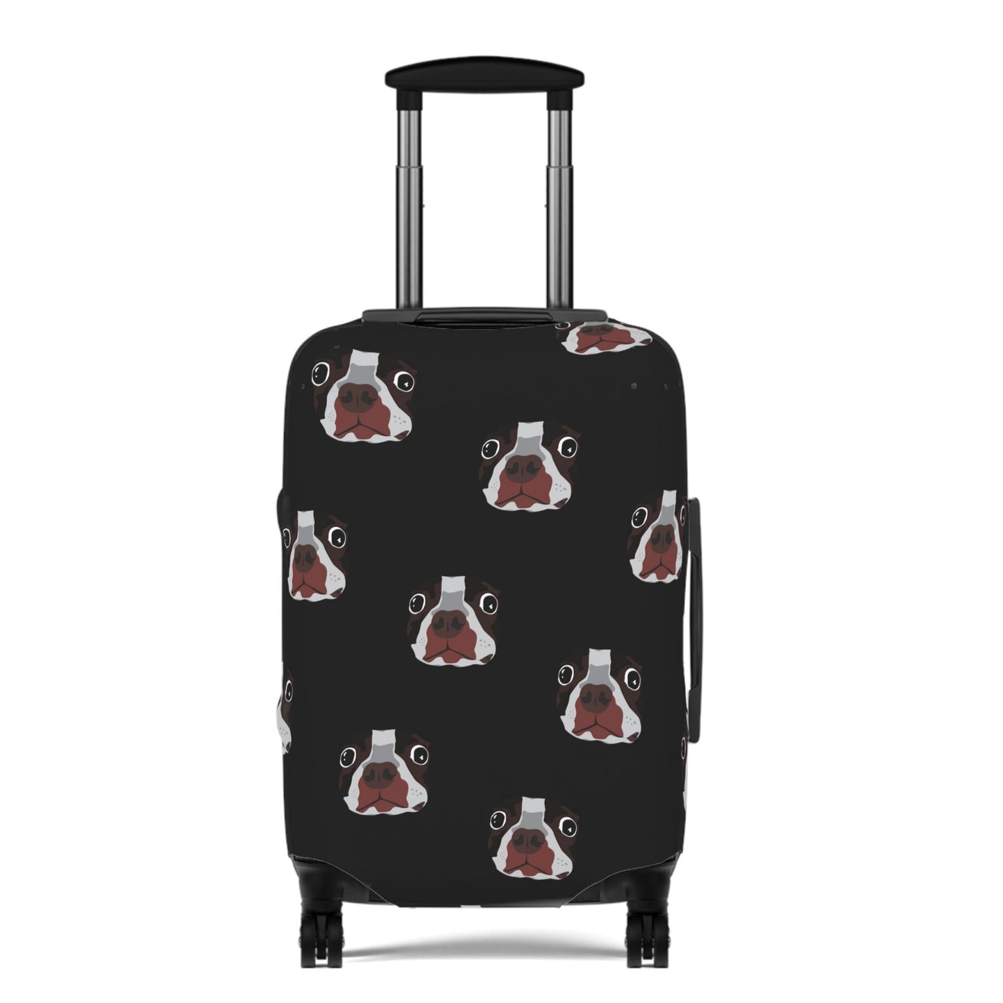 Playful Dog Luggage Cover - Travel Accessories for Pet Lovers, Funny Suitcase Protector for Vacations, Gift for Dog Owners, Animal [...]