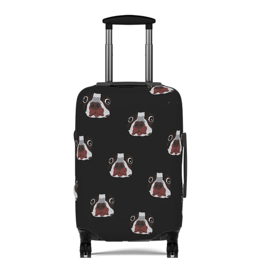 Playful Dog Luggage Cover - Travel Accessories for Pet Lovers, Funny Suitcase Protector for Vacations, Gift for Dog Owners, Animal [...]