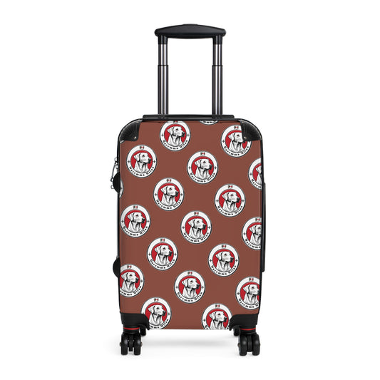 Custom Dog Lover Suitcase – Travel in Style with Pet Design