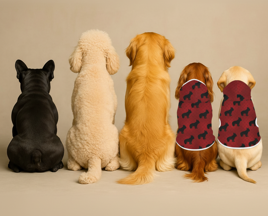 Cozy Dog Hoodie "Bulldog" Collection, Cute Dogs' Sweatshirt, Ideal for Fall & Winter, Dog Lovers Gift