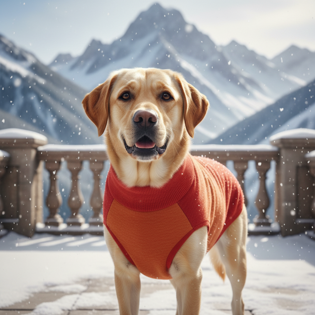 Dog Sweater Cotton Jacquard Knit OEKO-TEX® Certified Yarns