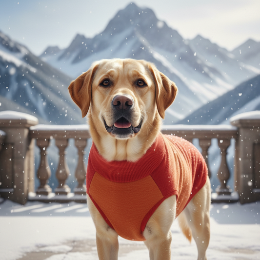 Dog Sweater Cotton Jacquard Knit OEKO-TEX® Certified Yarns