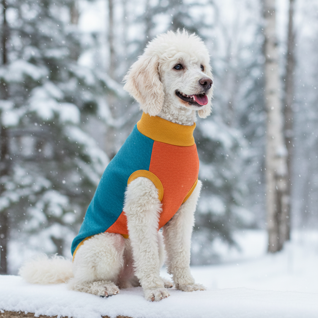 Knitted Dog Sweater Jacquard Knit OEKO-TEX® Certified